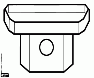 kolorowanka Japoński mały stolik