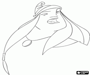 kolorowanka Jeanneline, postać Łowcy smoków