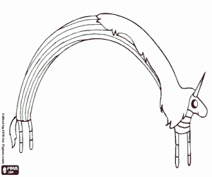 kolorowanka Jednorożec Lady Rainicorn
