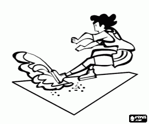 kolorowanka Jesień w trójskoku