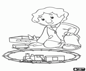 kolorowanka Julian Clifton, Listonosz Pat