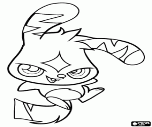 kolorowanka Katsuma z Moshi Monsters