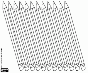 kolorowanka Kolorowe ołówki