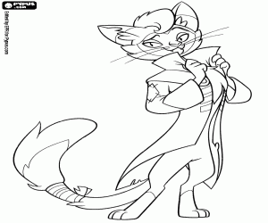 kolorowanka Kot Capper My Little Pony