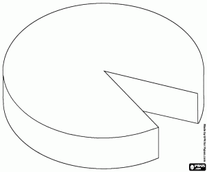 kolorowanka Koło serów