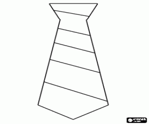 kolorowanka Krawat, prezent dla taty