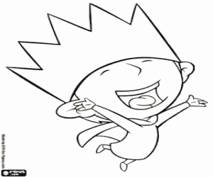 kolorowanka Król Maciuś Pierwszy