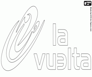 kolorowanka La Vuelta logo