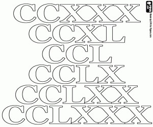 kolorowanka Liczą się w dziesiątkach od 230 do 280