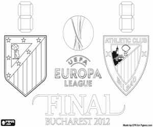 kolorowanka Liga Europy UEFA 2011-2012 finał