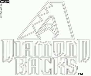 kolorowanka Logo Arizona Diamondbacks
