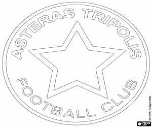 kolorowanka Logo Asteras Tripolis FC
