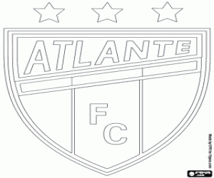 kolorowanka Logo CF Atlante