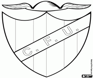 kolorowanka Logo CF União da Madeira