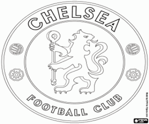 kolorowanka Logo Chelsea FC