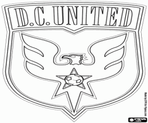 kolorowanka Logo DC United