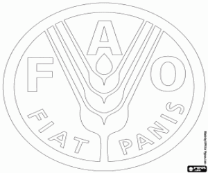 kolorowanka Logo FAO