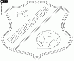 kolorowanka Logo FC Eindhoven