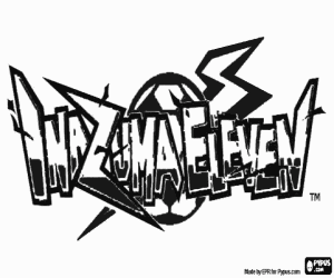 kolorowanka Logo Inazuma Eleven