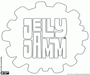 kolorowanka Logo Jelly Jamm