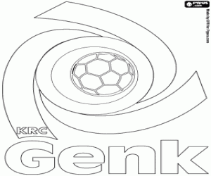 kolorowanka Logo KRC Genk