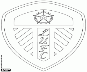 kolorowanka Logo Leeds United