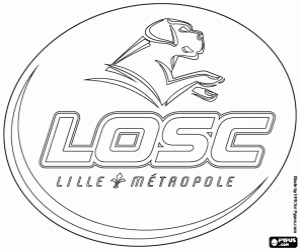 kolorowanka Logo Lille