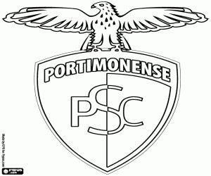 kolorowanka Logo Portimonense SC
