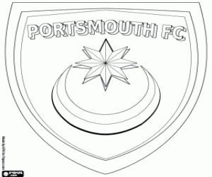 kolorowanka Logo Portsmouth FC