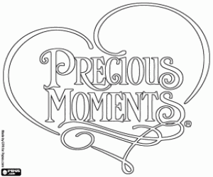 kolorowanka Logo Precious Moments