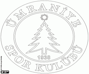 kolorowanka Logo Umraniyespor