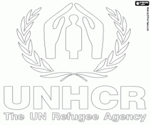 kolorowanka Logo UNHCR