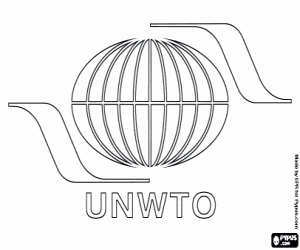 kolorowanka Logo UNWTO