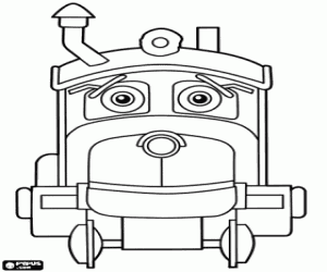 kolorowanka Lokomotywa Hodge od Chuggington