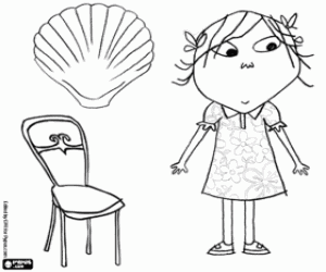 kolorowanka Lola, siostra Charlie