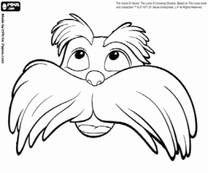 kolorowanka Lorax