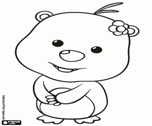 kolorowanka Lula bóbr