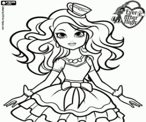 kolorowanka Madeline Hatter, Ever After High