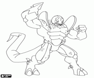 kolorowanka Magmion, Pan Magma