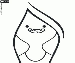 kolorowanka Marceline Abadeer, królowa wampir