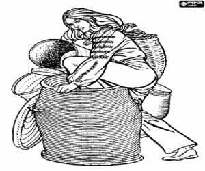 kolorowanka Marion, bohaterka