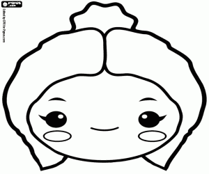 kolorowanka Maska Wenus lub Afrodyty