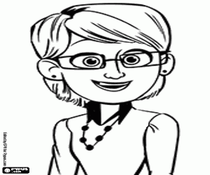 kolorowanka Matka Nate, Sarah