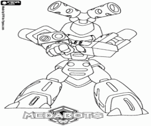 kolorowanka Medabot Metabee