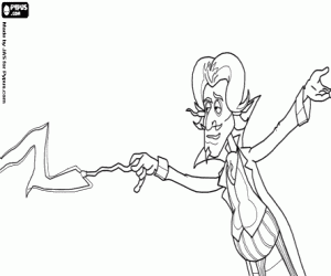 kolorowanka Mordrolf wspaniały, Muddle Earth