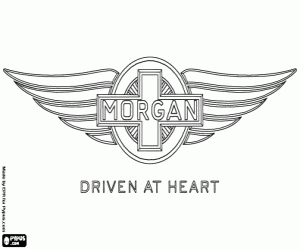 kolorowanka Morgan logo