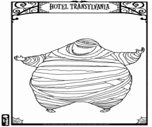 kolorowanka Mumia Murray