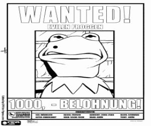 kolorowanka Muppety Poza prawem