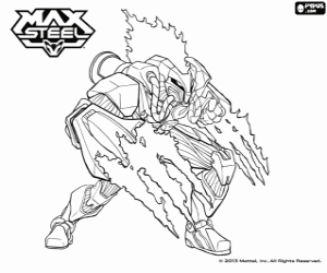 kolorowanka Mutanta Max Steel, ToxZon