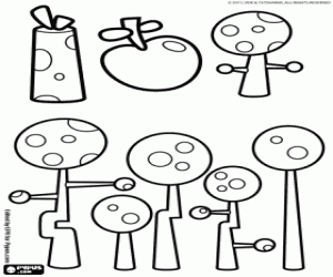 kolorowanka Muzyczny planeta Jammbo